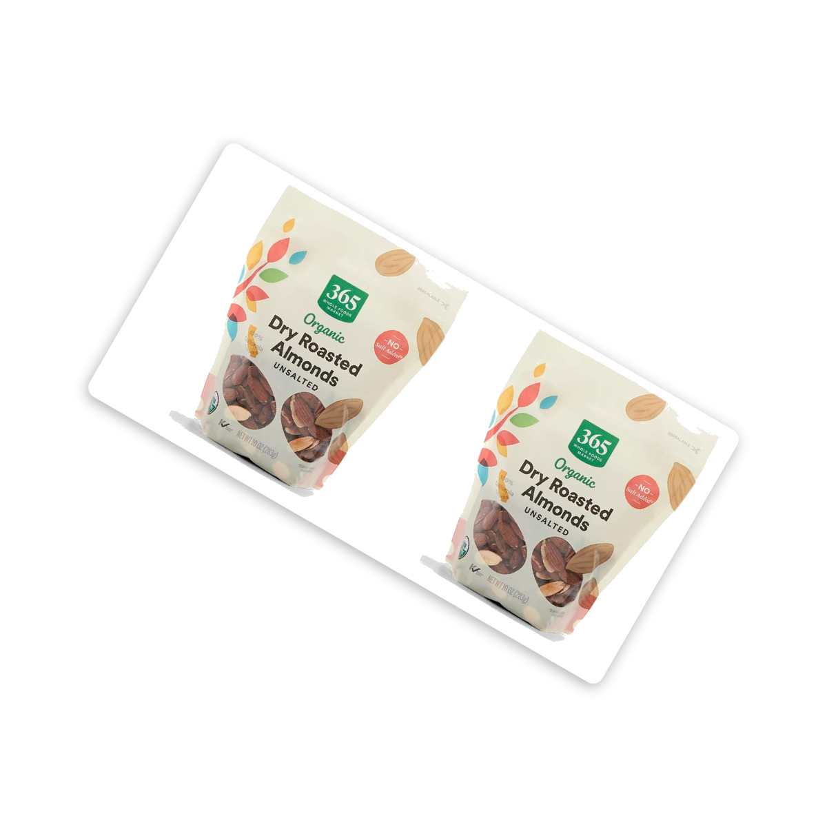 미국직구 3 Pack 365 견과 283g 3팩 / 3 Pack | 365 by Whole Foods Market Dry Roasted and Unsalted A 3