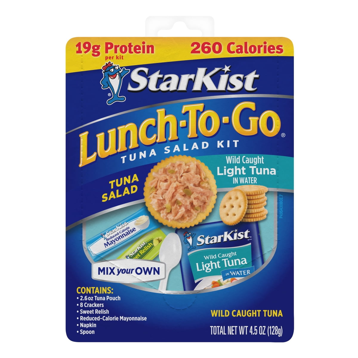 미국직구 Starkist Chunk Light 116g 5팩 / Starkist Chunk Light Tuna In Water Lunch To-Go, 116g,  2