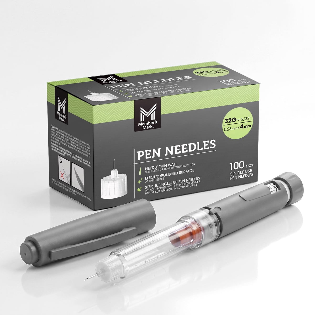 미국직구 멤버스마크 100팩 / Member's Mark Pen Needles 32G x 4mm, 100 ct. 3