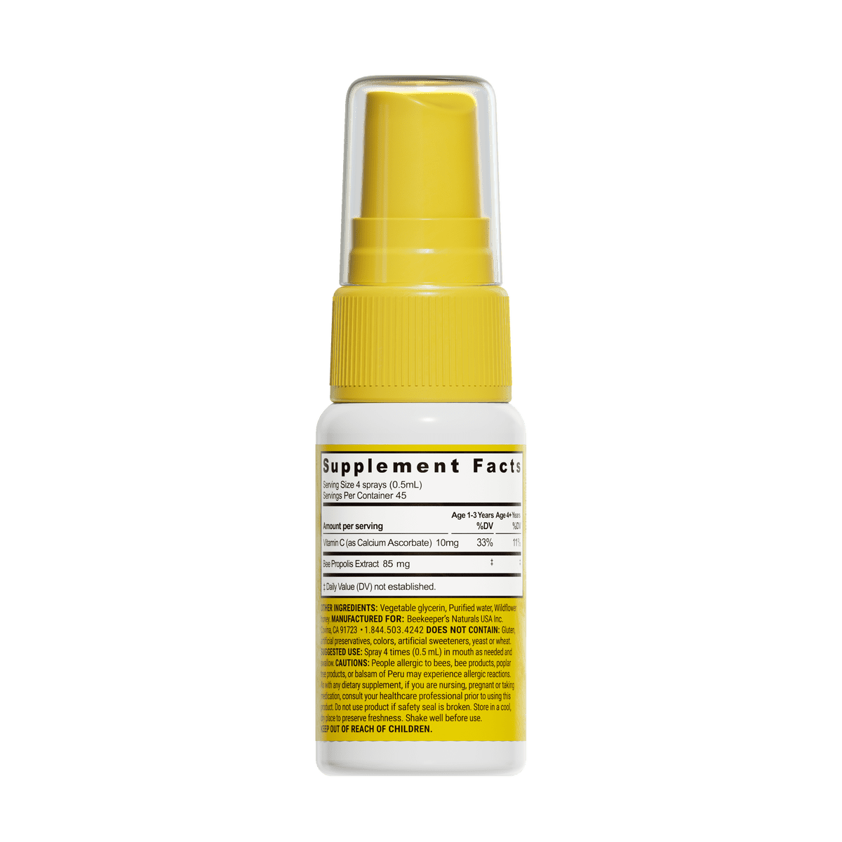 미국직구 Beekeeper's Naturals Propolis 비타민 22ml / Beekeeper's Naturals Propolis Spray for Immu 3