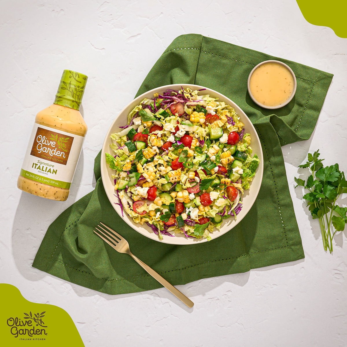 미국직구 Olive Garden Signature 680g / Olive Garden Signature Italian Dressing, 680g, 2 pk. 6