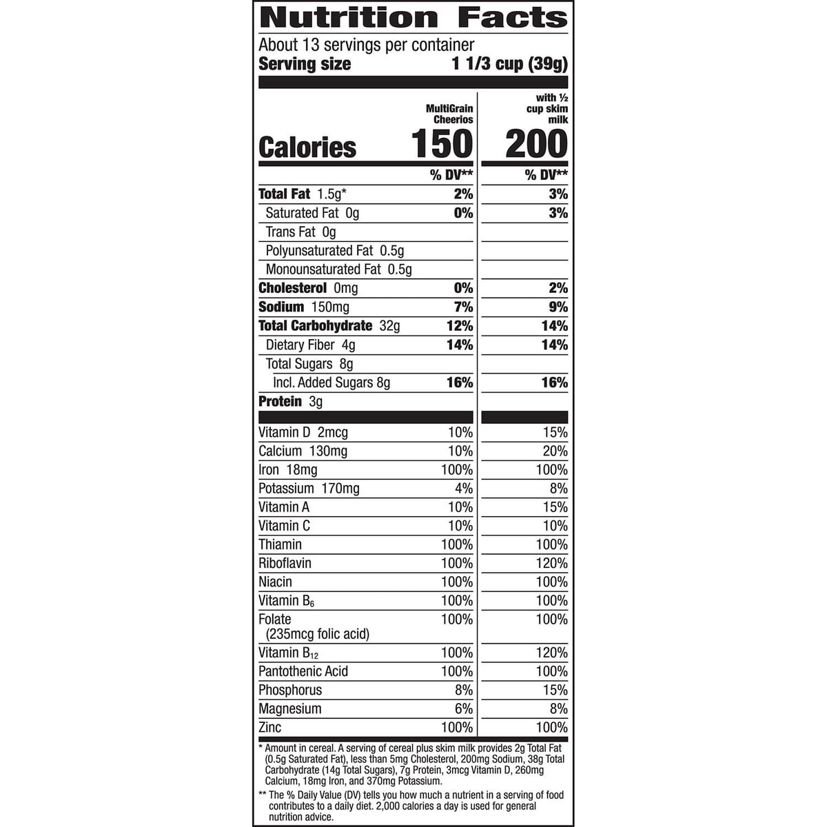 미국직구 Multi-Grain Cheerios Gluten-Free 1.1kg / Multi-Grain Cheerios Gluten-Free Breakfast C 2