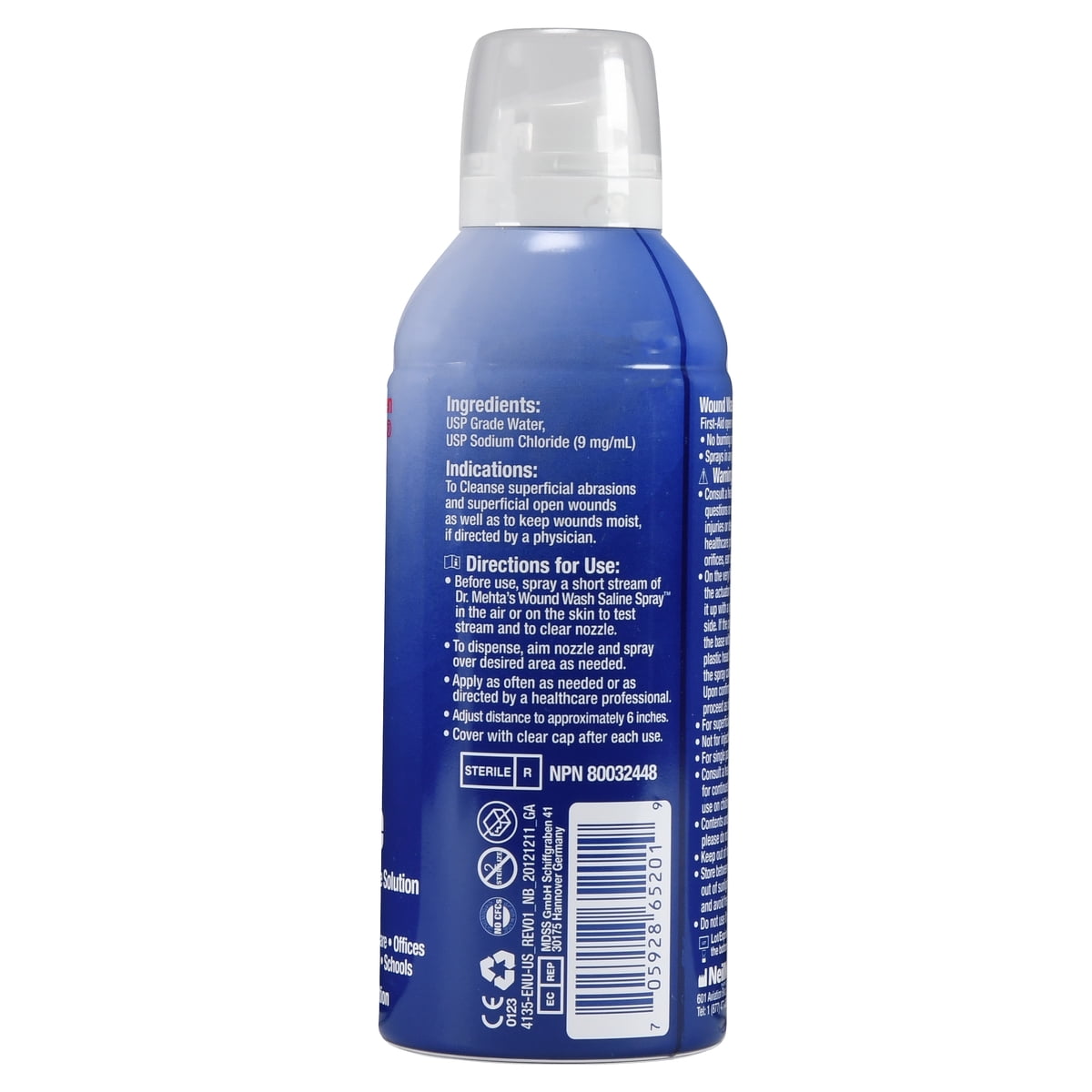 미국직구 NeilMed Neilcleanse Wound 170g / NeilMed Neilcleanse Wound Wash, Sterile Saline, 170g 2