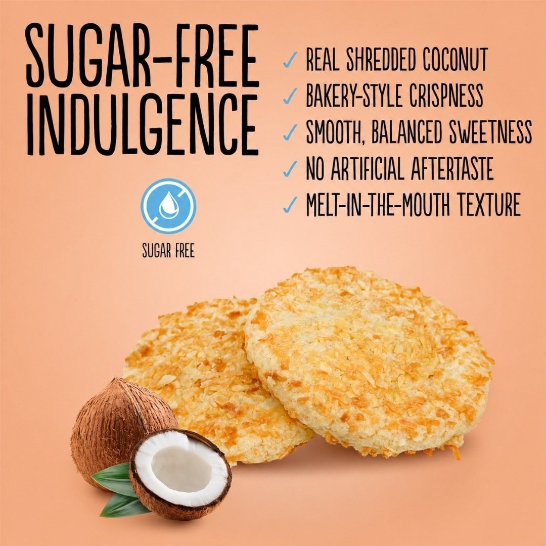 미국직구 Diablo Sugar Free 견과 150g / Diablo Sugar Free Coconut Cookies, 0g Sugar Snack Cookies 3