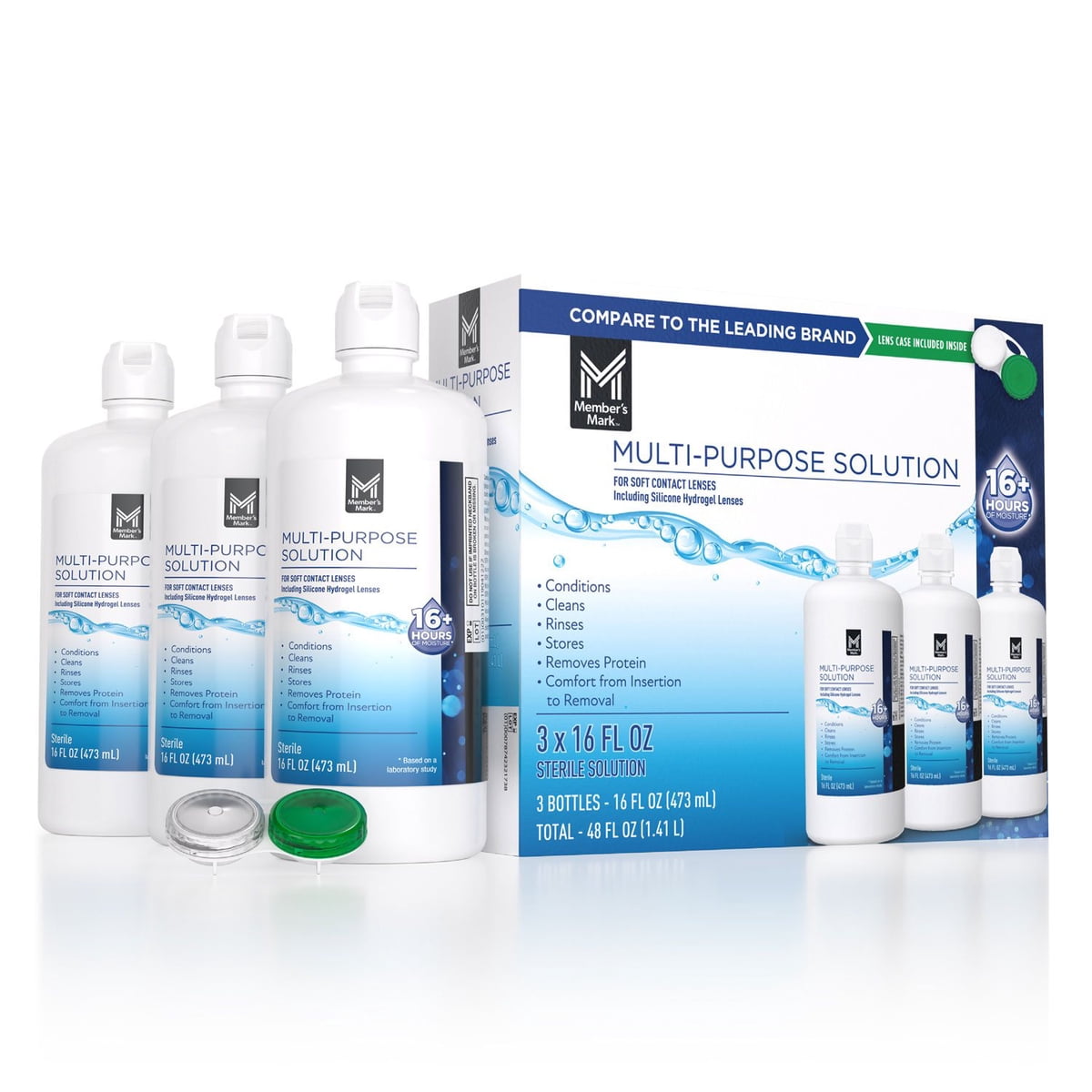 미국직구 멤버스마크 473ml / Member's Mark Multi-Purpose Contact Lens Solution, 473ml, 3 pk. 2