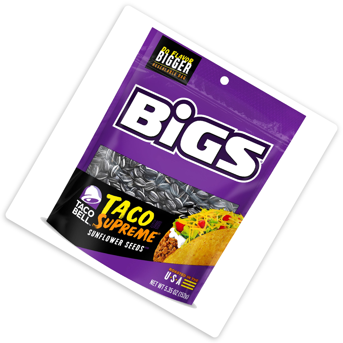 미국직구 3 Pack BIGS 152g 3팩 / 3 Pack | BIGS Taco Sunflower Seeds, 12 Bags x 152g Each, with B 3