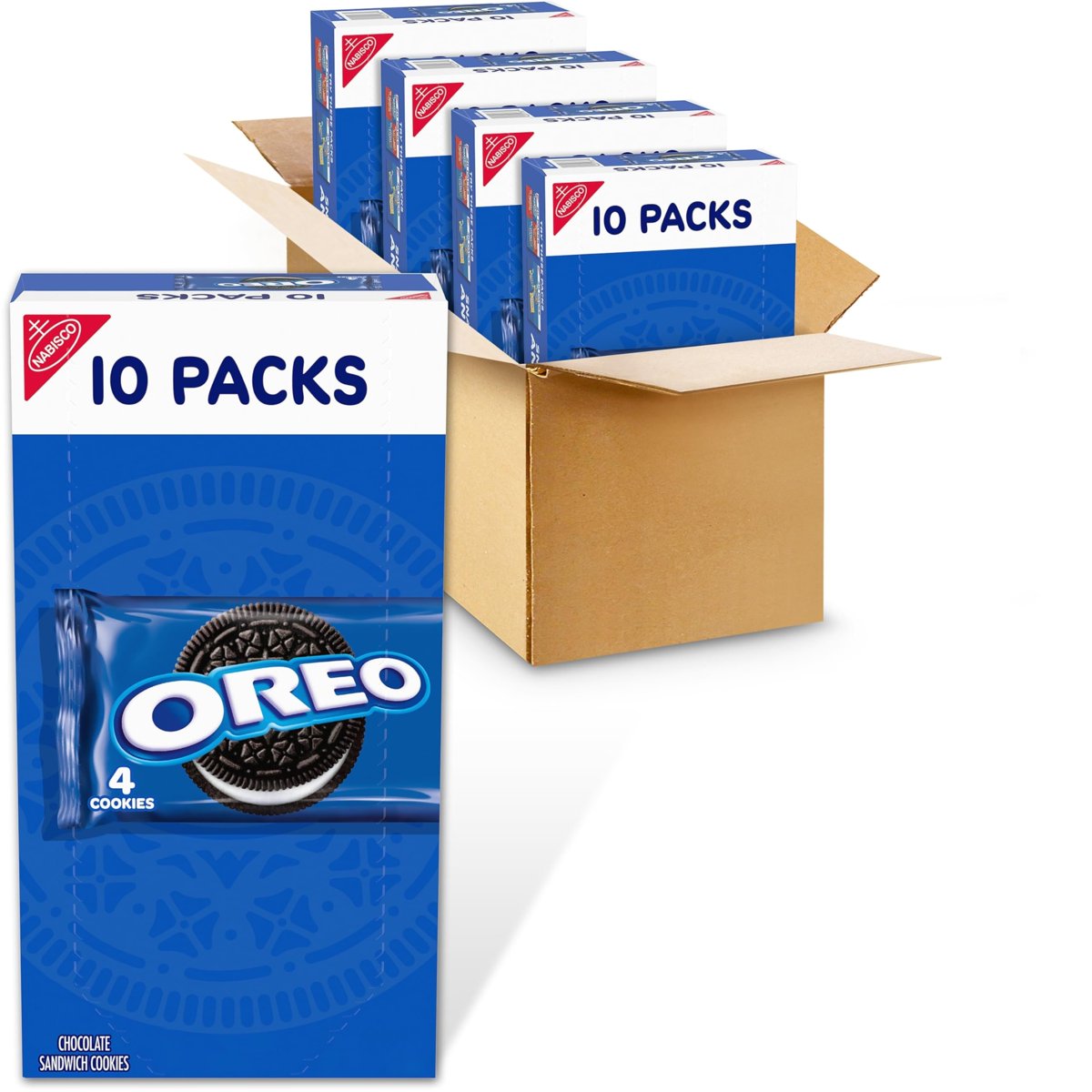 미국직구 3x Oreo 초콜릿 6g / 3x | Oreo Chocolate Sandwich Cookies, 40 Snack Packs (4 Cookies Per  2