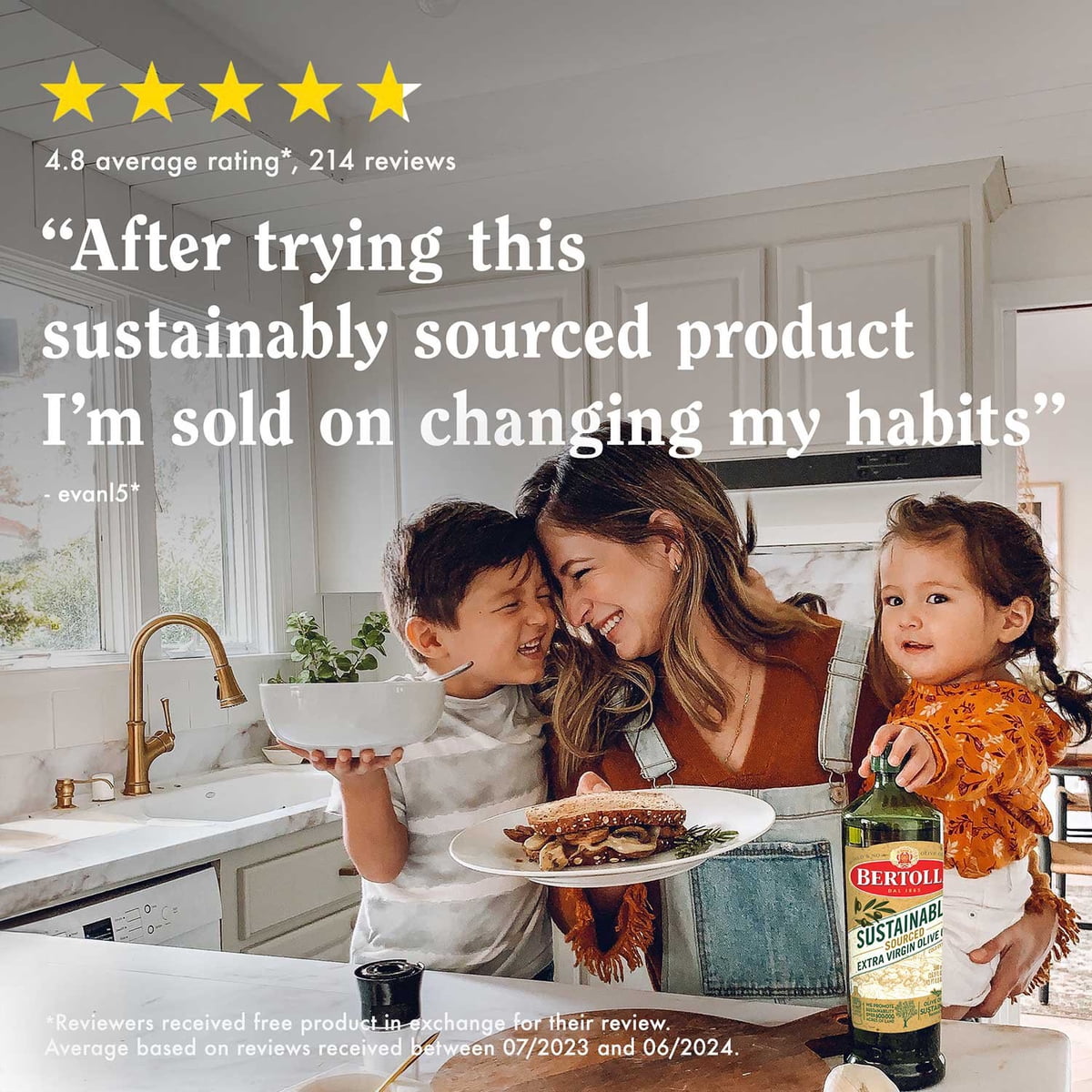 미국직구 Bertolli Extra Virgin 1.5L / Bertolli Extra Virgin Olive Oil, 1.5L 5