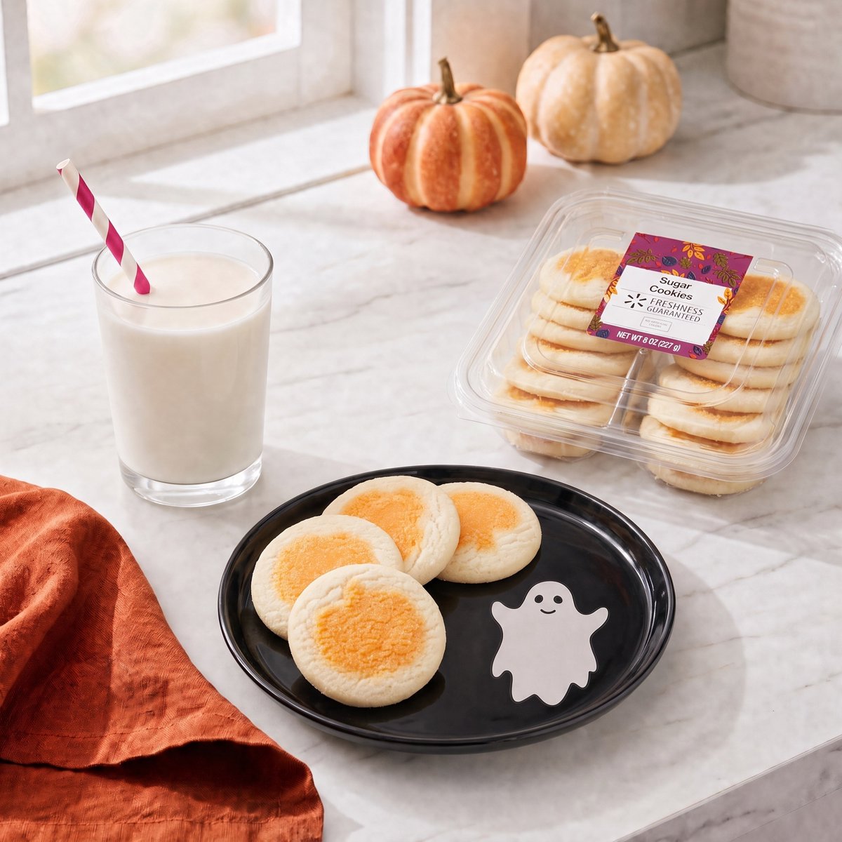 미국직구 Freshness Guaranteed Harvest 과자 227g / Freshness Guaranteed Harvest Pumpkin Sugar Coo 2