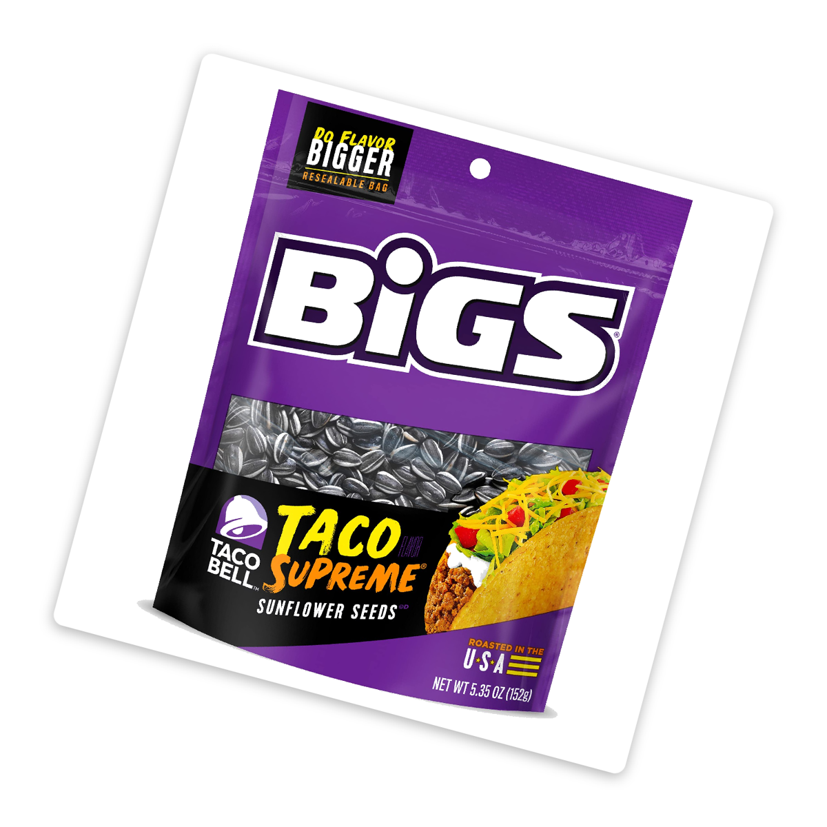미국직구 3 Pack BIGS 152g 3팩 / 3 Pack | BIGS Taco Sunflower Seeds, 12 Bags x 152g Each, with B 2