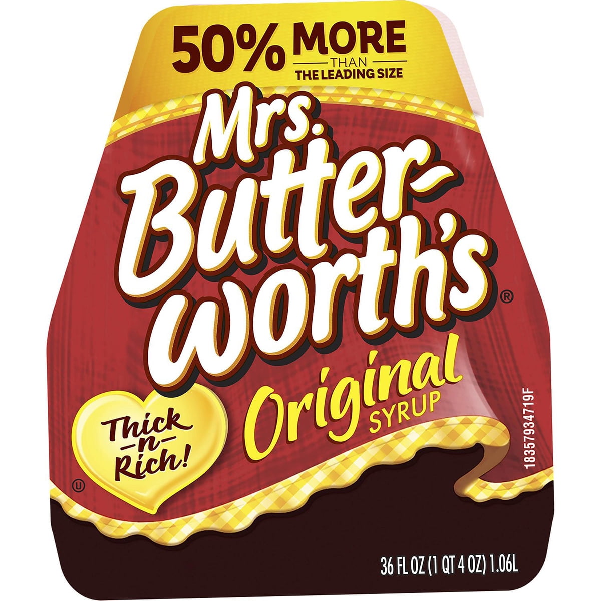미국직구 Mrs. Butterworths 1.0kg / Mrs. Butterworths Original Syrup, 1.0kg, 2 pk. 3