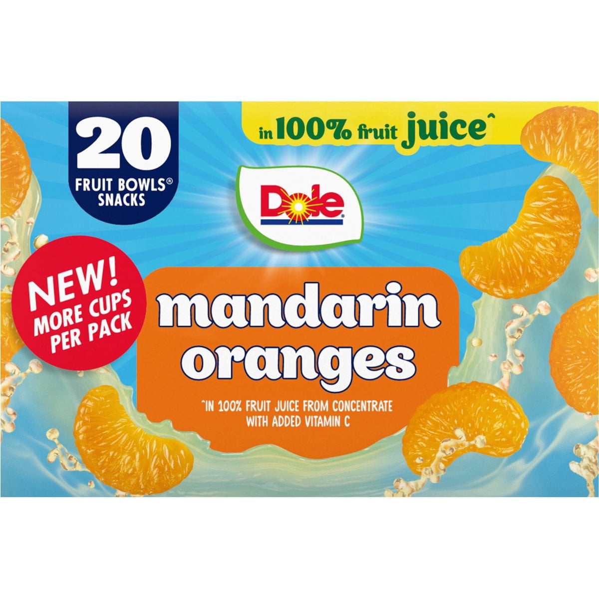 미국직구 Dole Mandarins in 113g 20팩 / Dole Mandarins in Juice Fruit Cups, 113g, 20 ct. 3