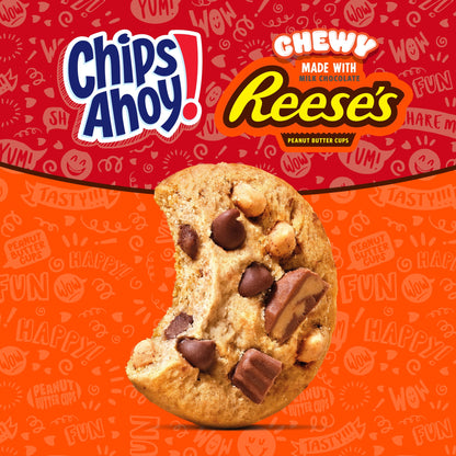 미국직구 칩스아호이 ! Chewy Chocolate Chip Cookies with Reese's Peanut Butter Cups, Family Size, 14.25 oz