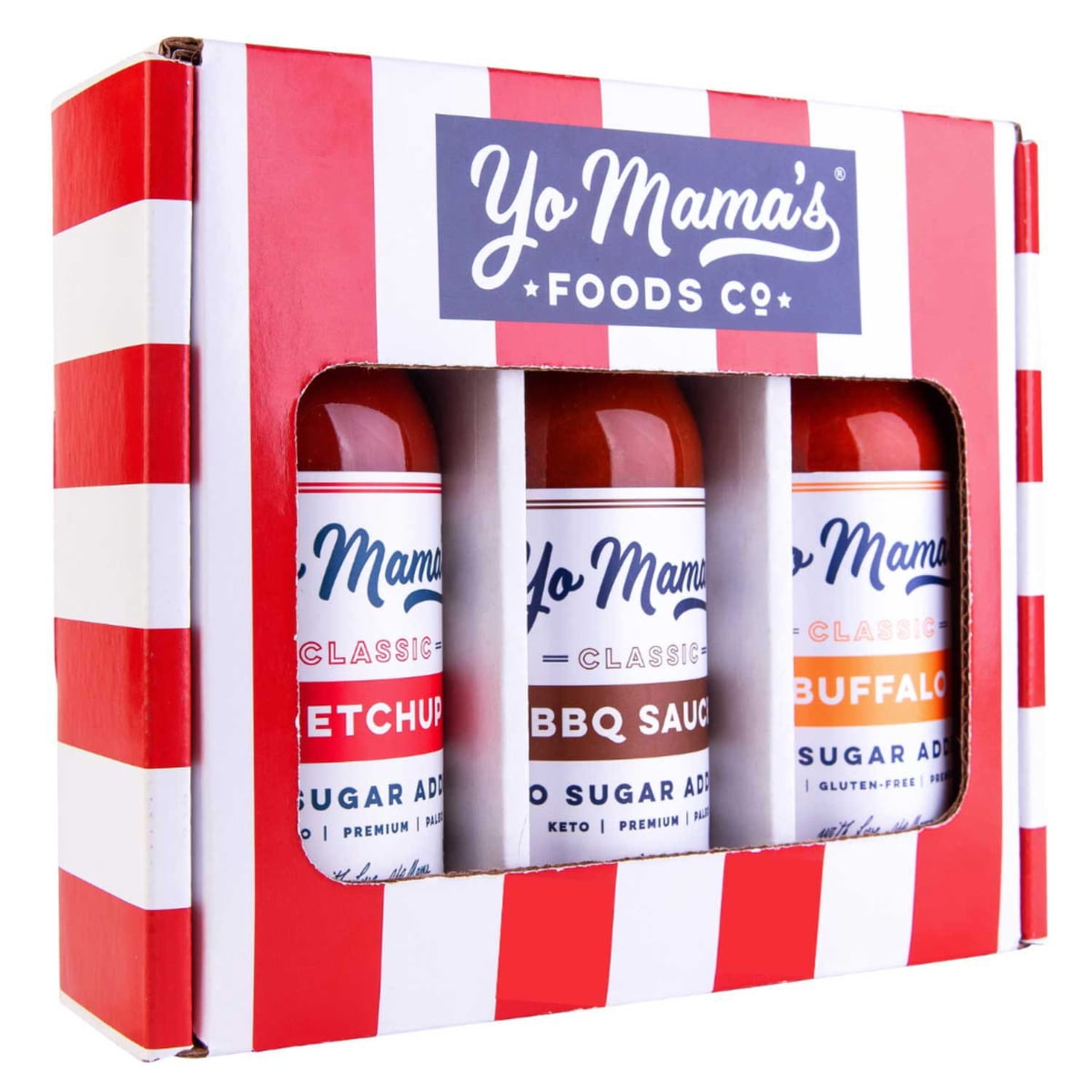 미국직구 Yo Mama s 1.2kg / Yo Mama’s Foods Keto Condiments Variety Pack, 1.2kg 6