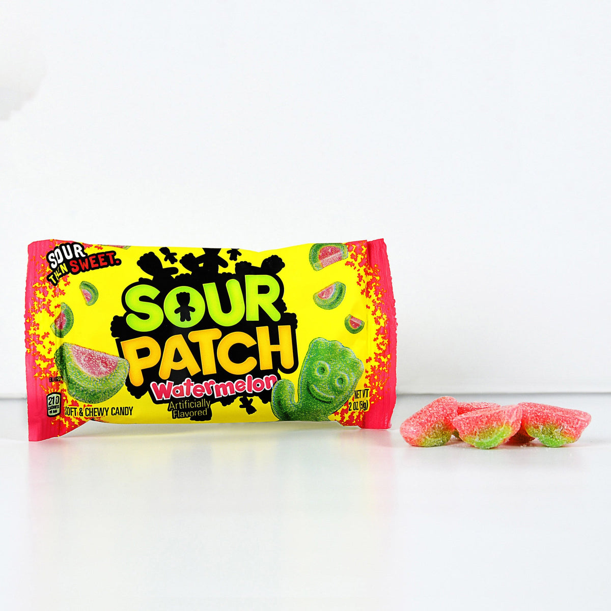 미국직구 사워패치 KIDS Soft & Chewy Candy, Watermelon, 2 oz, 24 ct