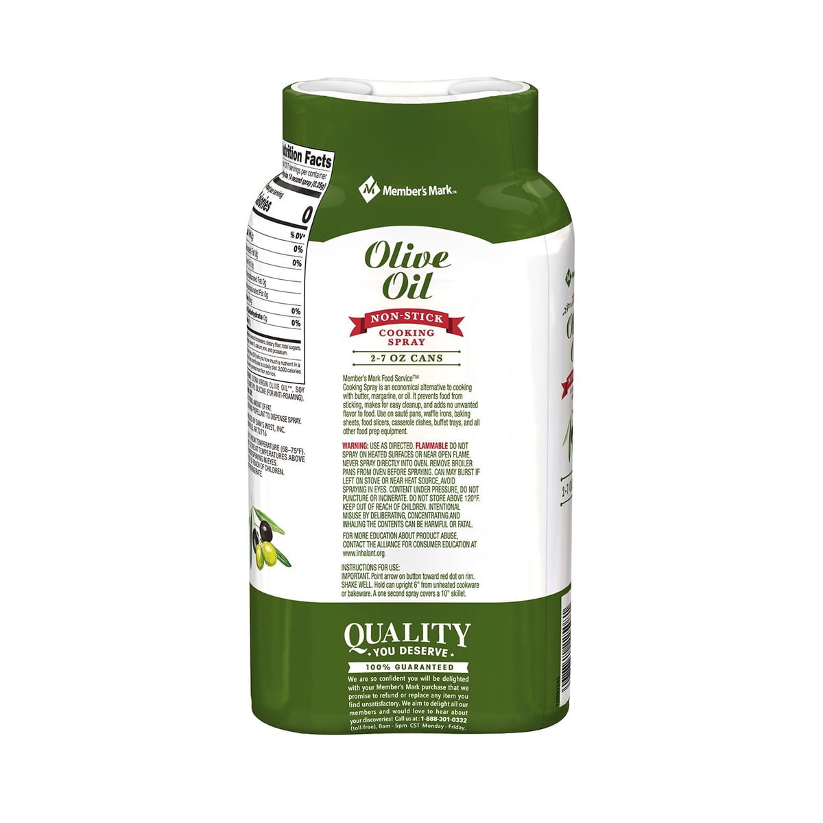 미국직구 멤버스마크 207ml / Member's Mark Olive Oil Cooking Spray, 207ml, 2 pk. 3
