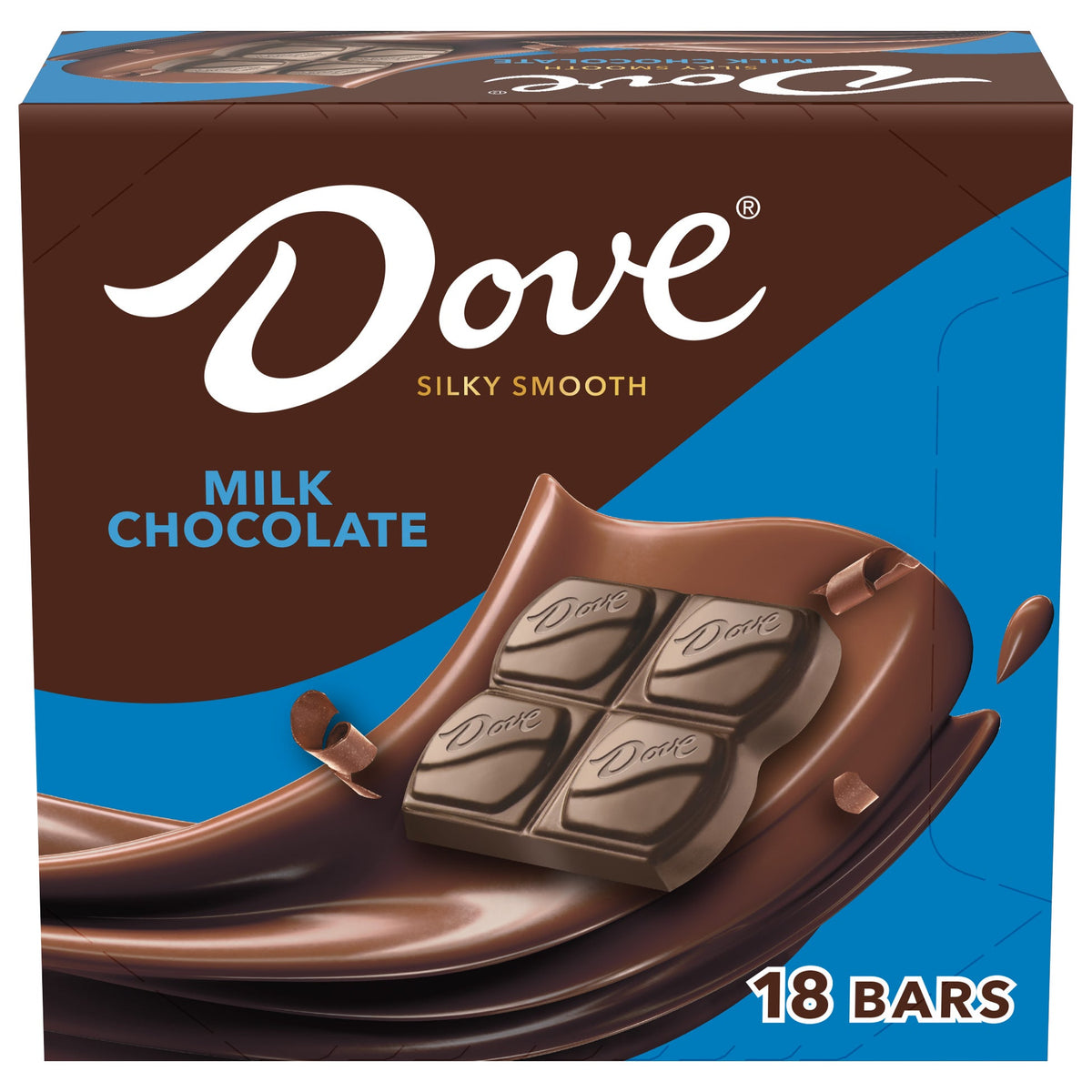 미국직구 Dove Milk Chocolate Full Size Candy Bars, 1.44 oz, 18 ct