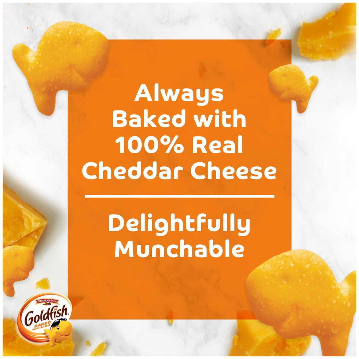 미국직구 Pepperidge Farm Goldfish 과자 624g / Pepperidge Farm Goldfish Crackers, 624g, 3 pk. 5