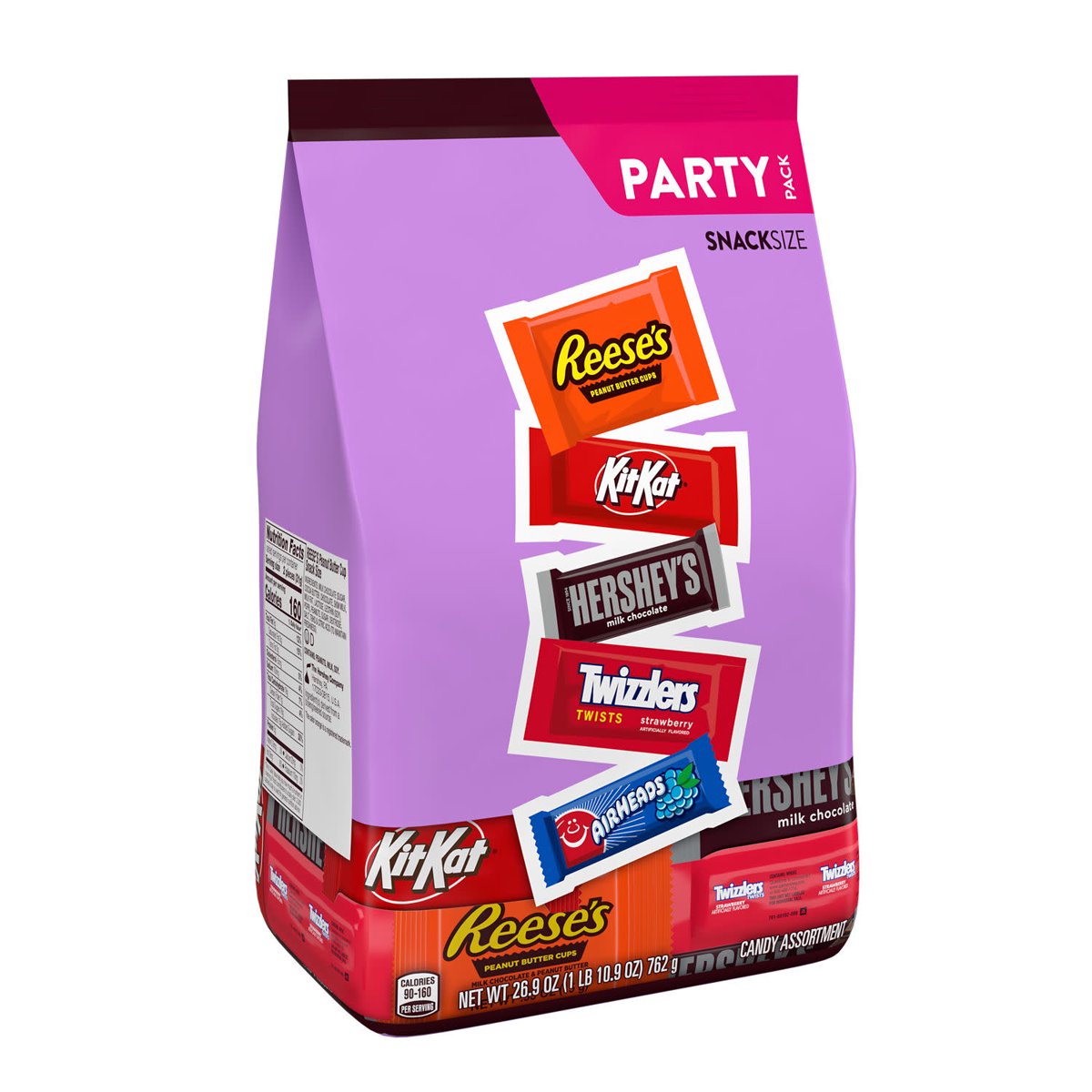미국직구 Hershey 캔디 763g / Hershey Assorted Flavored Snack Size, Candy Party Pack, 763g 2