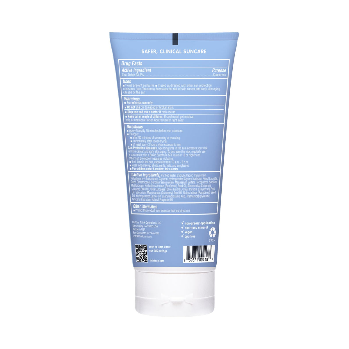 THINK 선크림 SPF50 4