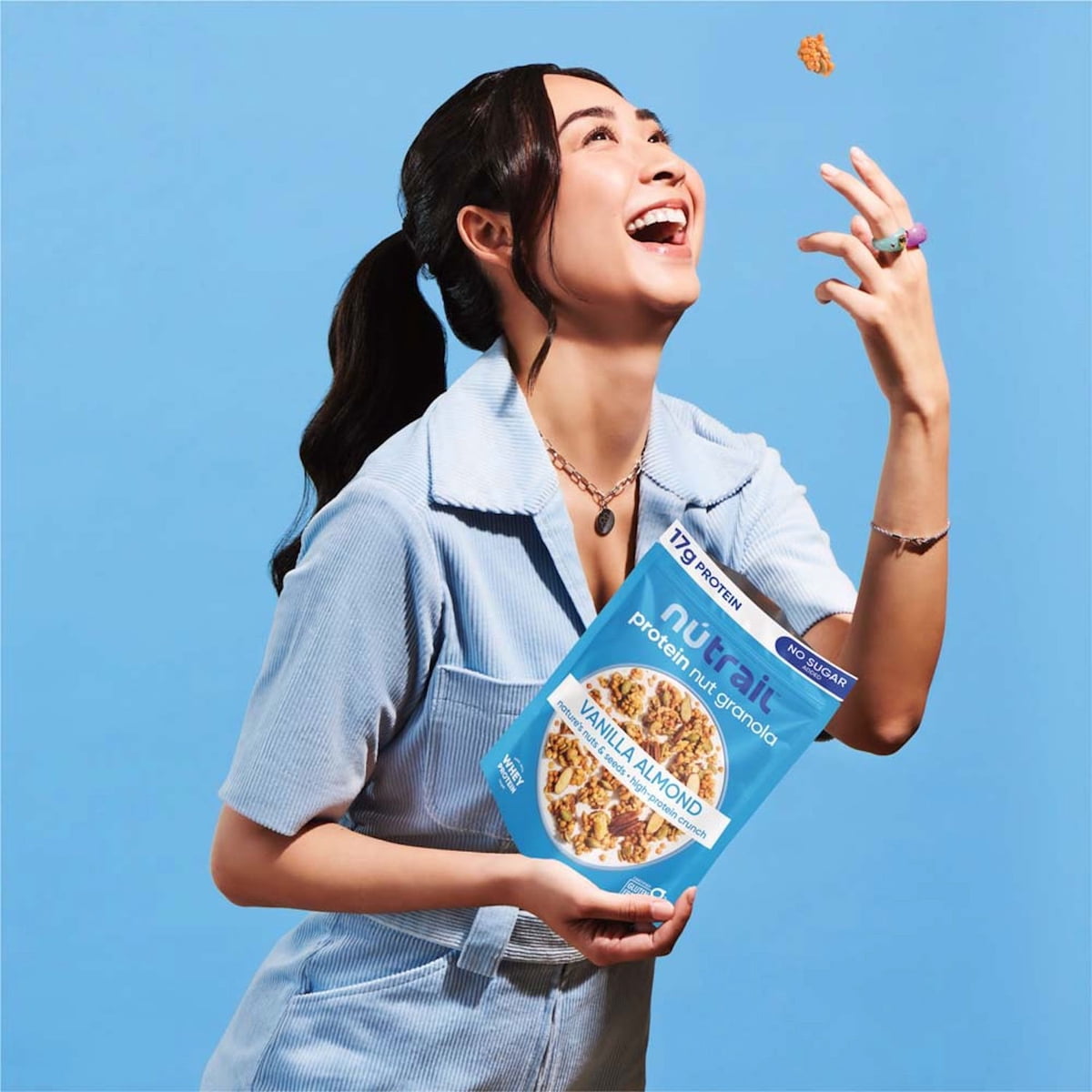 미국직구 NuTrail Vanilla Almond 견과 567g / NuTrail Vanilla Almond Protein Granola, 567g 5