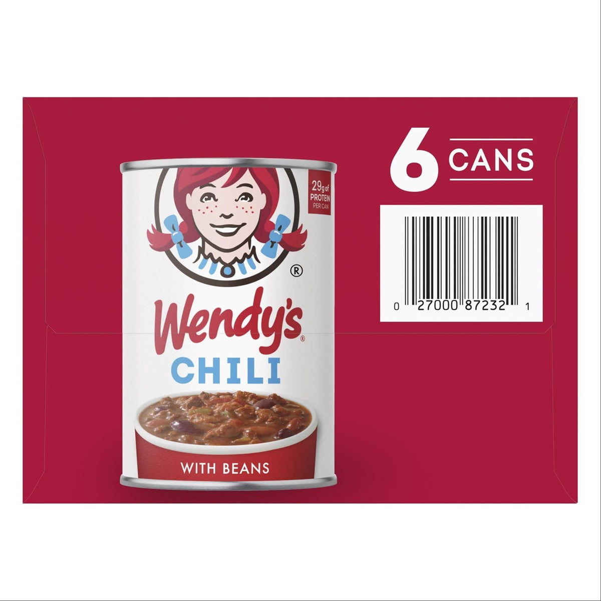 미국직구 Wendy's Chili With 425g / Wendy's Chili With Beans, 425g, 6 pk. 4