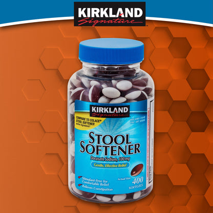 미국직구 커클랜드 생활건강 Kirkland Signature Stool Softener, 100 mg, 400 Softgels