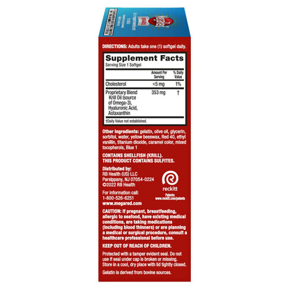 미국직구 쉬프 관절 영양제 Schiff MegaRed Superior Joint Care, 60 Softgels