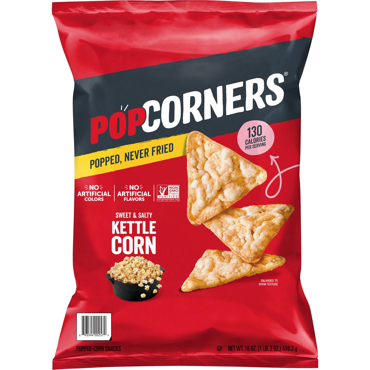 미국직구 PopCorners Sweet & 510g / PopCorners Sweet & Salty Kettle Corn Popped-Corn Snack, 510g 1