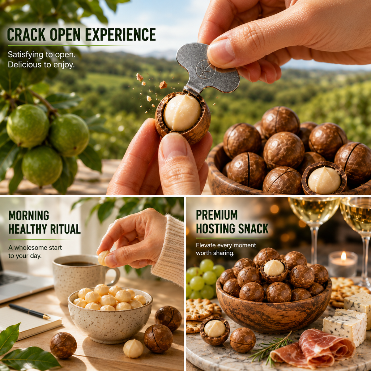 미국직구 Golden Crunch Coconut 견과 06036 / Golden Crunch Coconut Pandan Macadamia Nuts in Shell 5