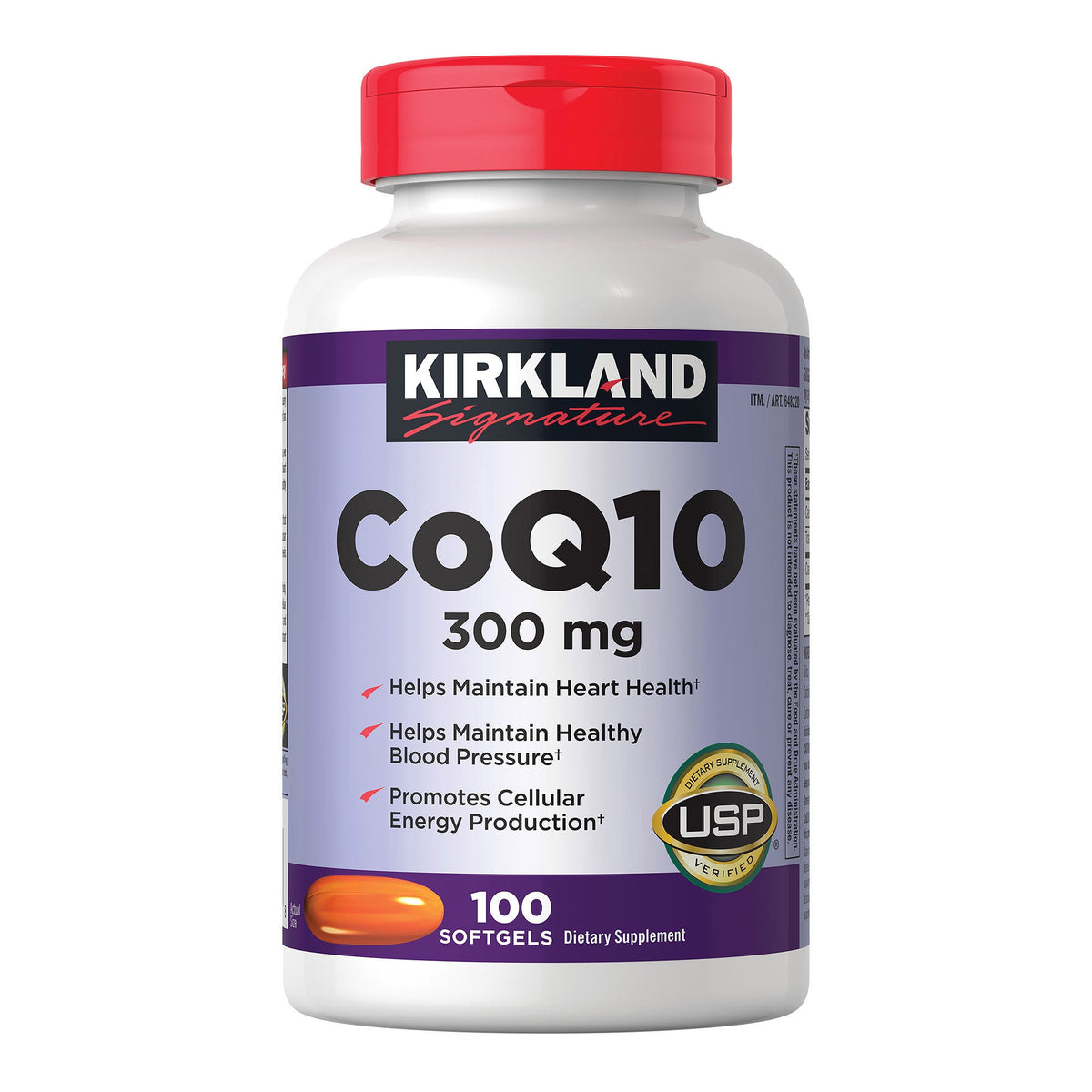 미국직구 커클랜드 코큐텐 Kirkland Signature CoQ10 300 mg., 100 Softgels