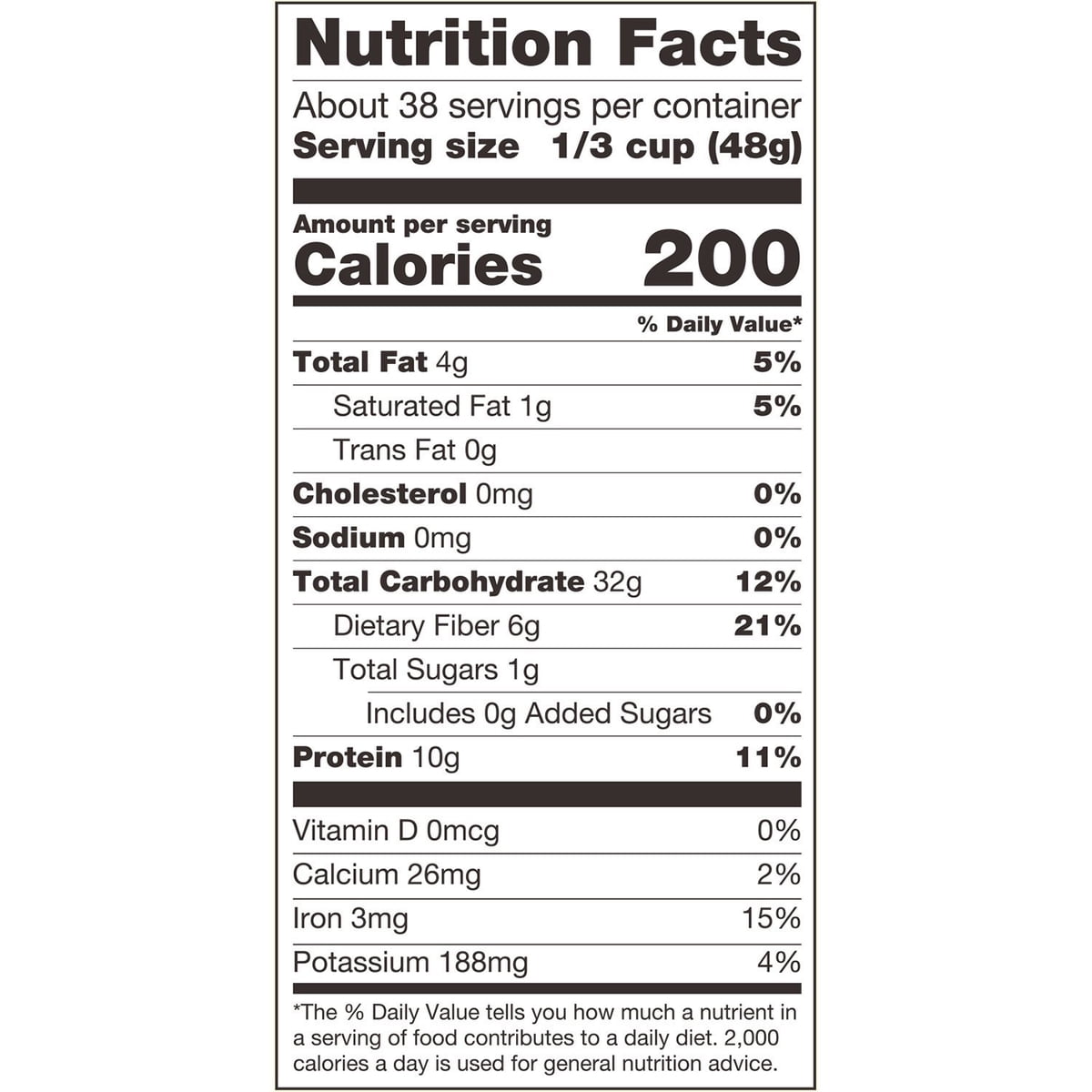 미국직구 Bob's Red Mill 1.8kg / Bob's Red Mill Gluten Free Protein Oats, 1.8kg 3
