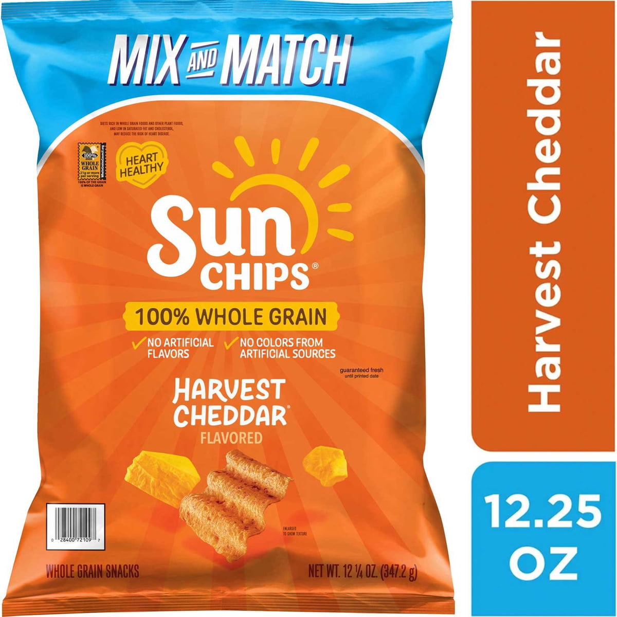 미국직구 SunChips Whole Grain 347g / SunChips Whole Grain Harvest Cheddar Chips, 347g 3