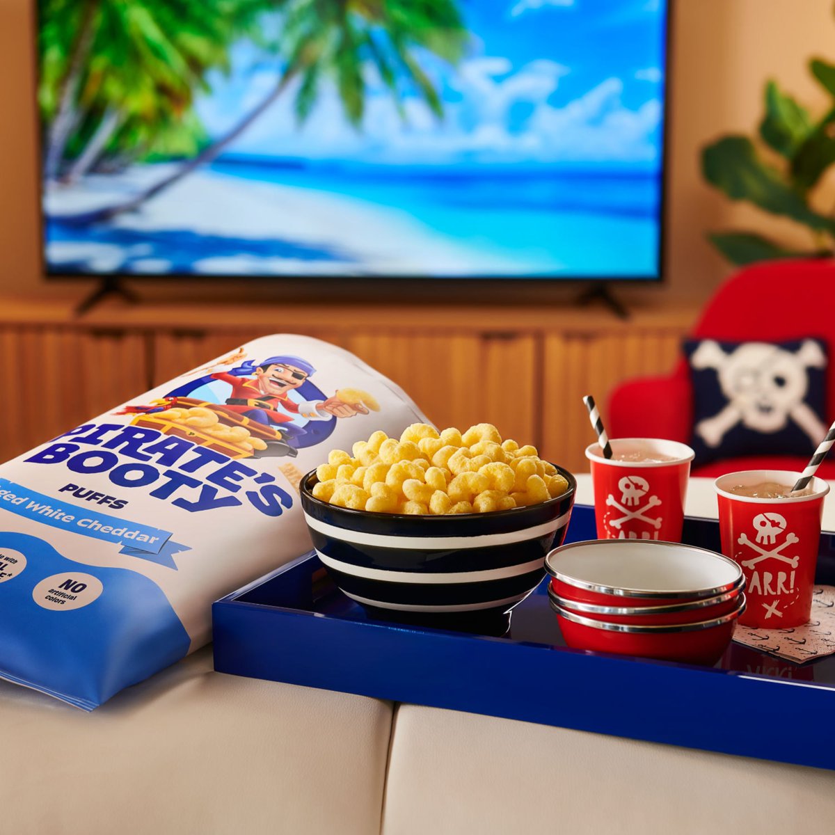 미국직구 Pirate's Booty Aged 510g / Pirate's Booty Aged White Cheddar Puffs, 510g 6