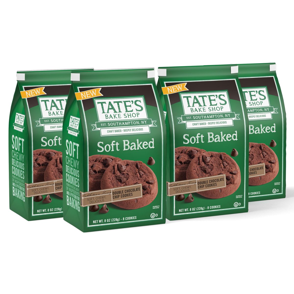 미국직구 3 Pack Tates 초콜릿 227g 3팩 / 3 Pack | Tates Bake Shop Soft Baked Double Chocolate Chip  2