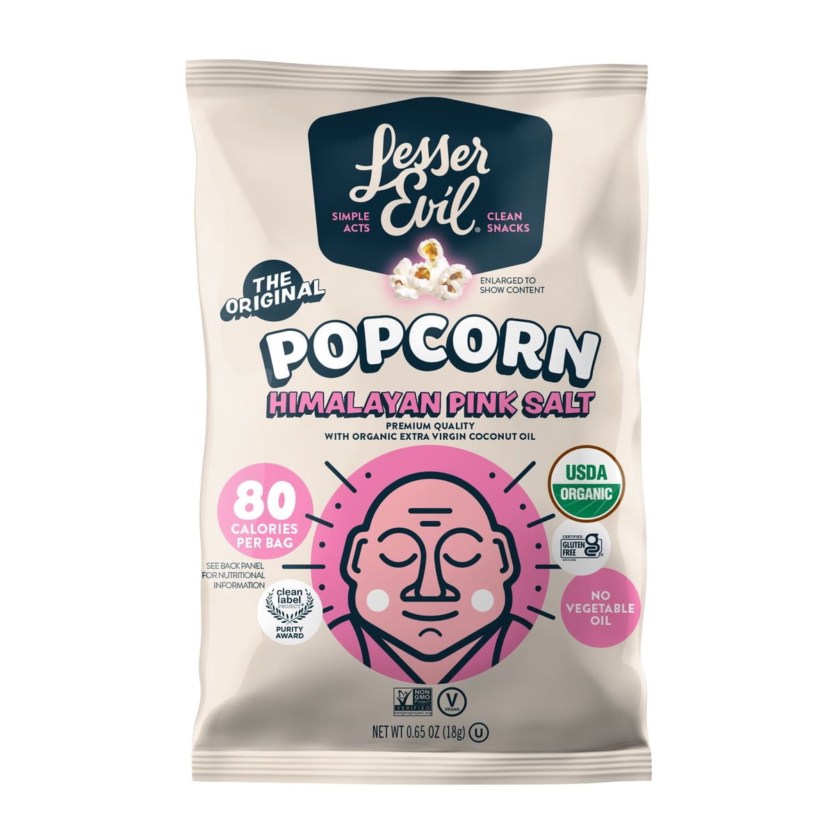 미국직구 Lesser Evil 18g / Lesser Evil Premium Popcorn Variety Pack, 18g, 28 pk. 4