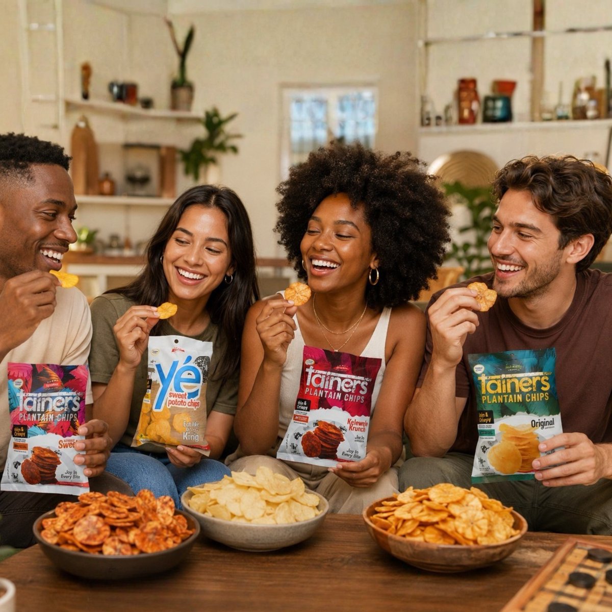 미국직구 African Delights Sweet 70g 3팩 / African Delights Sweet Potato Chips, Pack of 3 (70g E 5