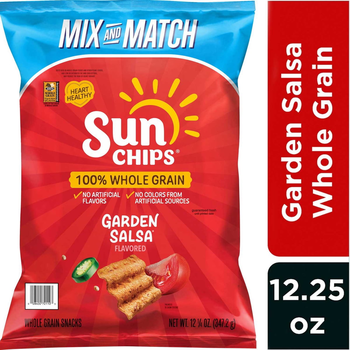 미국직구 SunChips Garden Salsa 347g / SunChips Garden Salsa Whole Grain Snacks, 347g 3