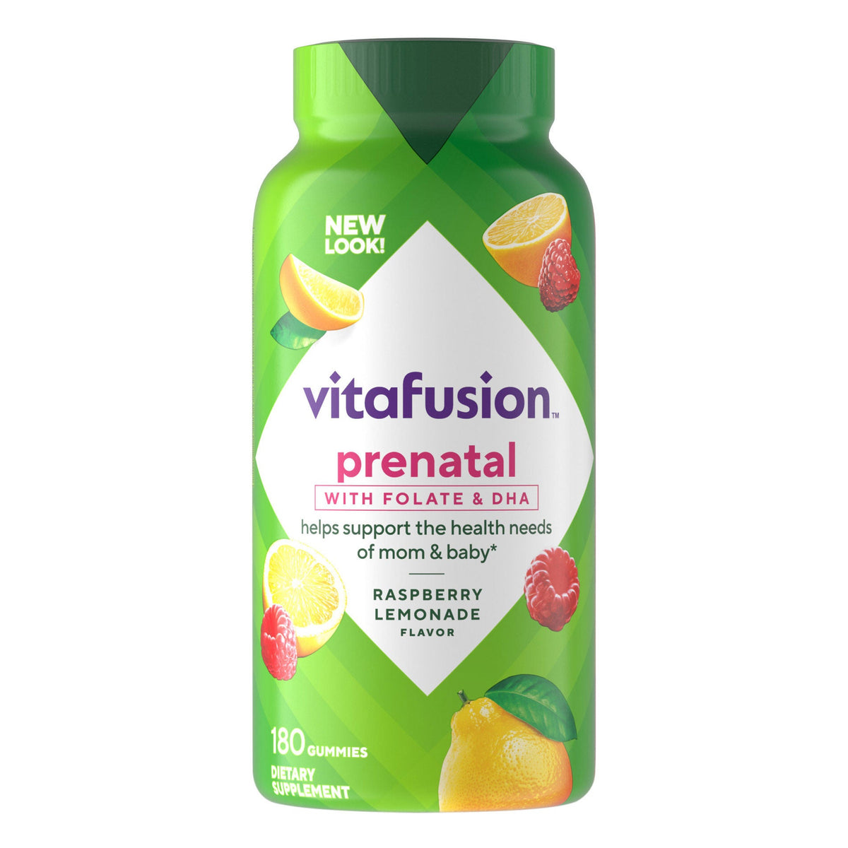 미국직구 비타퓨전 종합비타민 vitafusion Prenatal Multivitamin Gummy with Folate & DHA, 180 Gummies