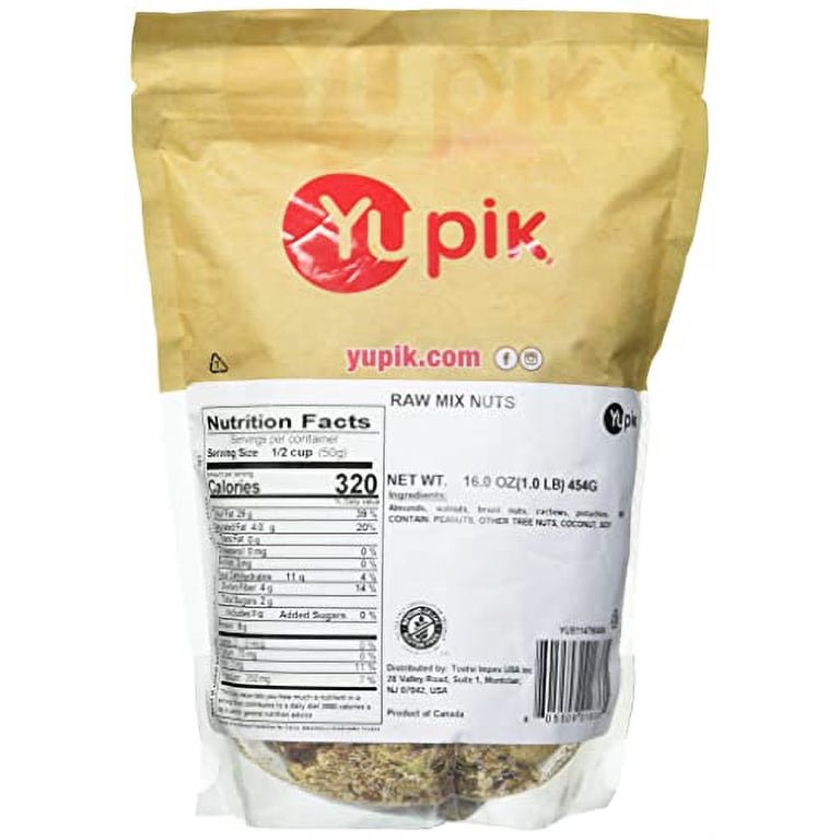미국직구 3 Pack Yupik 견과 57g 3팩 / 3 Pack | Yupik Raw Mix Nuts, 6 Bags x 1 lb Each, with Bybies 2