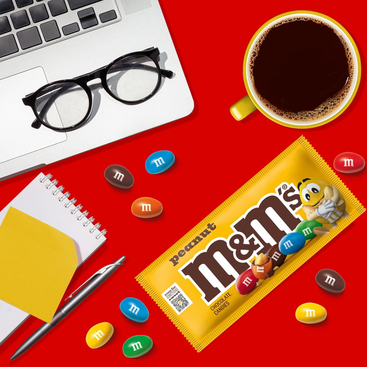 미국직구 M&M'S Peanut 초콜릿 49g / M&M'S Peanut Milk Chocolate Candy, Singles Size, 49g, 48 pk. 5