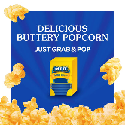 미국직구 액트투 Butter Lovers Microwave Popcorn, 2.75 oz, 18-Count Bags