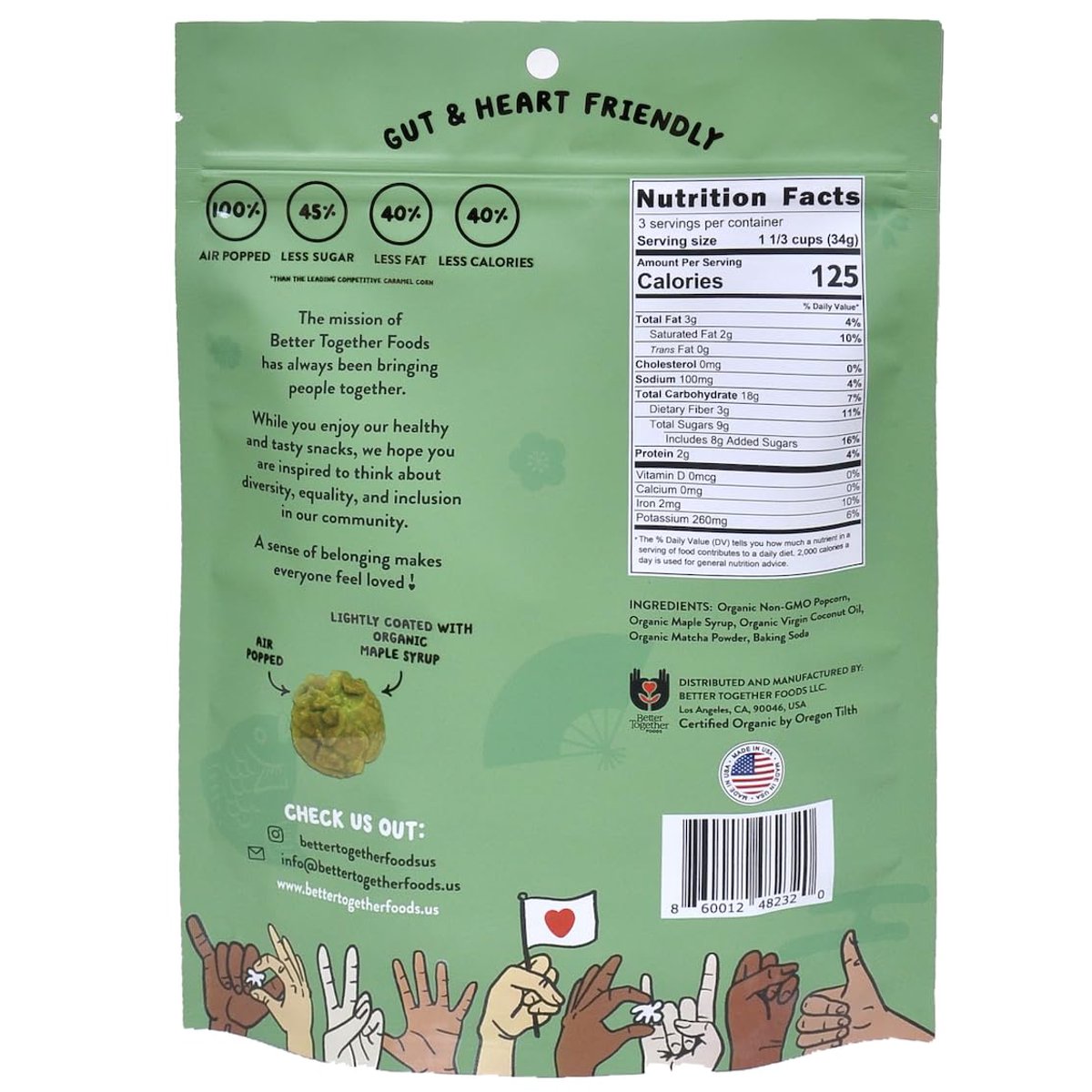 미국직구 102g 12팩 / (Pack Of 12) Maple Pop Popcorn Caramel Matcha 102g 2