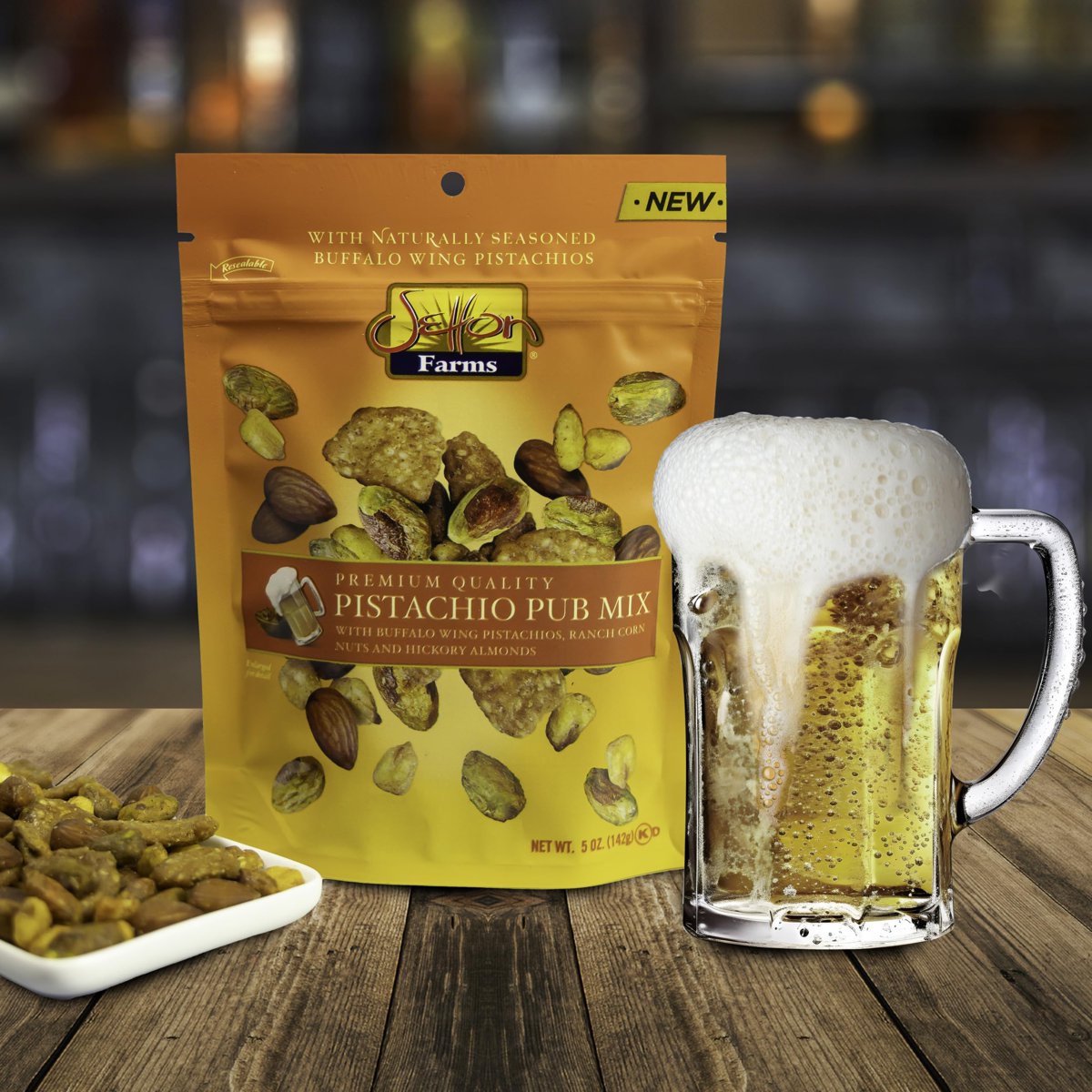 미국직구 Setton Farms Pistachio 567g / Setton Farms Pistachio Pub Mix, 1 Bag, 567g, with Bybie 3
