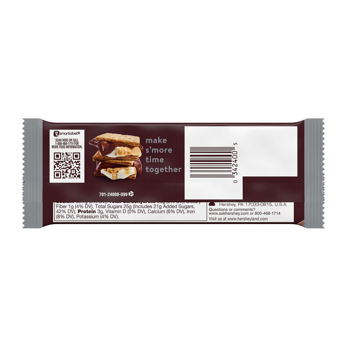 미국직구 Hershey's 초콜릿 44g 2팩 / Hershey's Milk Chocolate Full Size Candy Bar, 44g, 2 Pack Bund 3