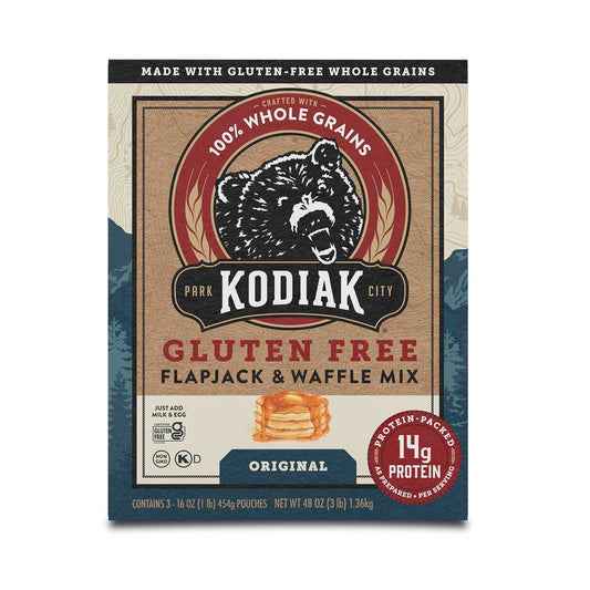 미국직구 Kodiak Gluten Free 1.4kg / Kodiak Gluten Free Flapjack & Waffle Mix, 1.4kg 1