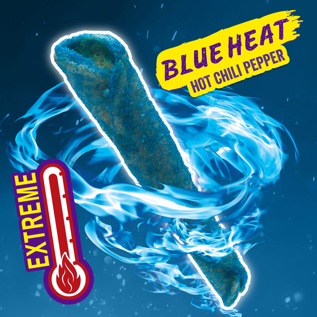 미국직구 타키스 Blue Heat 9.9 oz Sharing Size Bag, Hot Chili Pepper Rolled Tortilla Chips