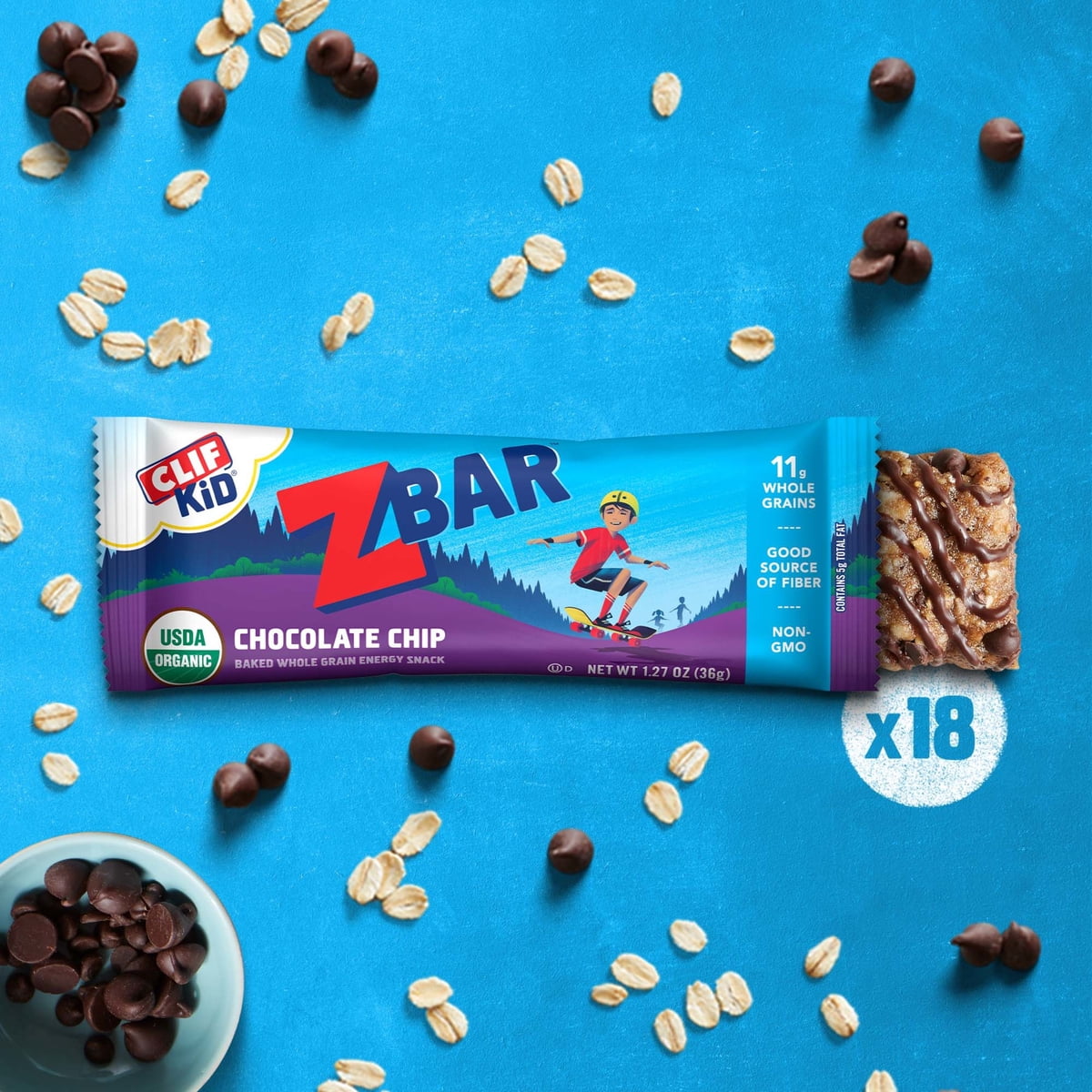 미국직구 Zbar 초콜릿 / Zbar Chocolate Chip Soft-Baked Energy Snack Bars, Organic Granola Bars 3