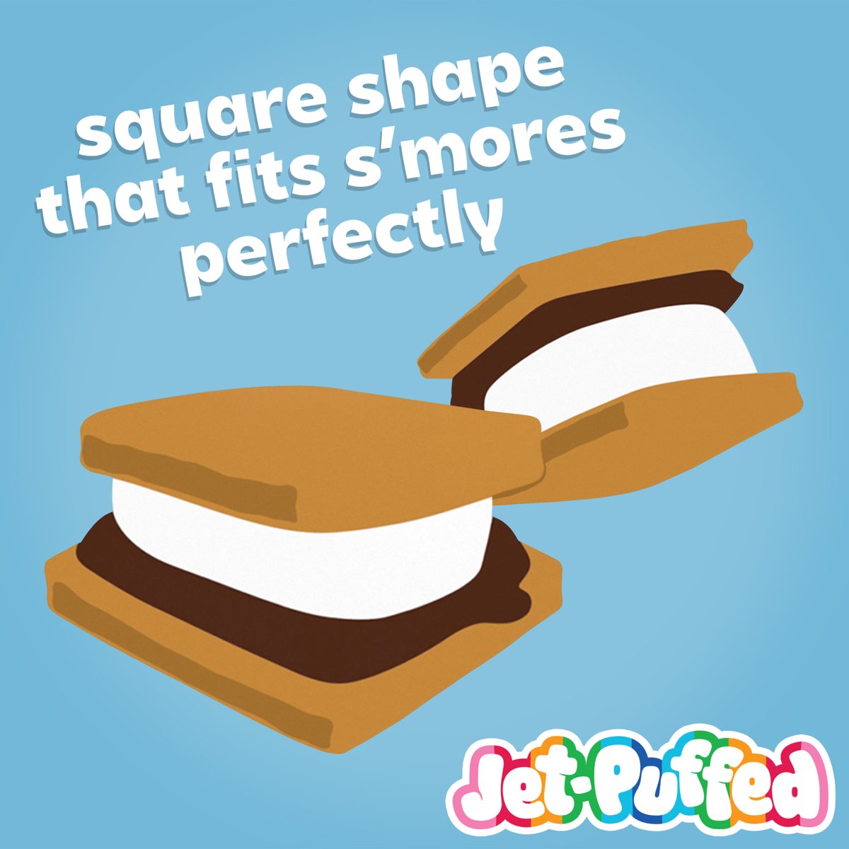미국직구 Jet-Puffed S'more Vanilla 595g 2팩 / Jet-Puffed S'more Vanilla Marshmallows, 595g Bag, 3