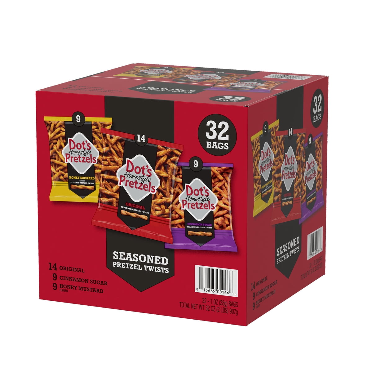 미국직구 Dot's Homestyle Pretzel 28g / Dot's Homestyle Pretzel Twists Variety Pack, 28g, 32 pk 5